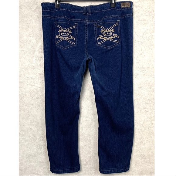 Industrial Cotton Straight Leg Jeans - Picture 3 of 7